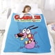 thumbnail image 5 of Coraje, el Perro Cobarde anti-pilling, suave, ligera, esponjosa y acogedora de lujo para hogar y cocina – Perfecta para niños y adultos, 100 x 150 cm, 5 of 6