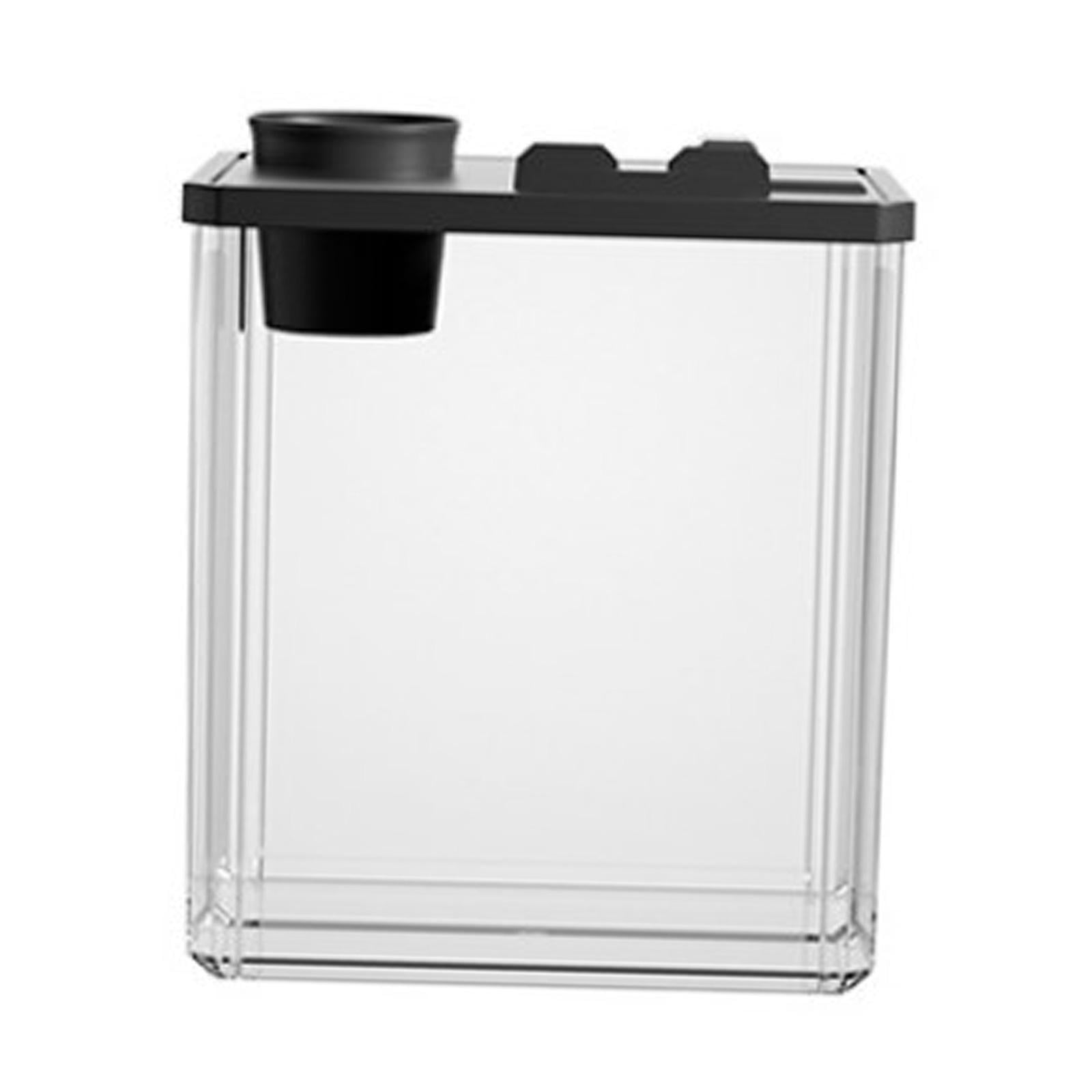Bvdfgk Reptile Terrarium Tank Clear Visibility Desktop Habitat Small Fish Aquarium Tank for Fish , Black
