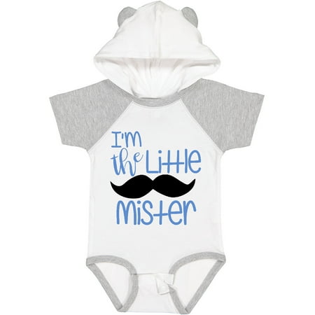 

Inktastic I m the Little Mister with Mustache Gift Baby Boy Bodysuit