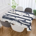 thumbnail image 2 of Yayeee Tablecloths for Rectangular Tables 54 x 54 inch Party Table Cover, Light Sharks, 2 of 6