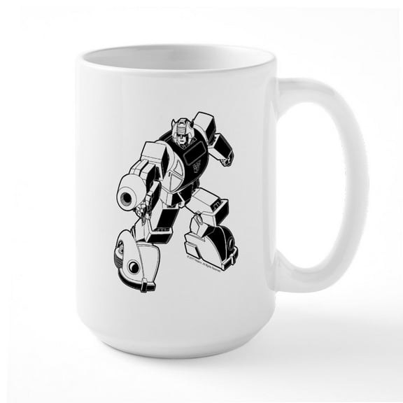 CafePress - Bumblebee Mugs - 15 oz Ceramic Large White Novelty Mug