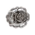 thumbnail image 2 of Rose Flower 3D Silver Belt Buckle, 2 of 2