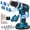 Blue, variant on RELOIVE 21V Cordless Drill Driver,Power Drill Set with 2×2000mAh Batteries,4-in-1 Function,45N.m Max Torque,3/8" Keyless Chuck, 25+3 Position