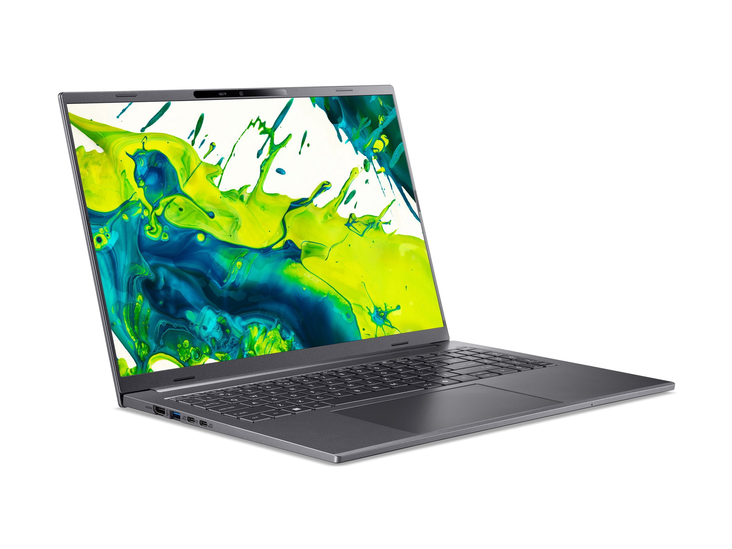 Acer Aspire 16 AI A16-11M - 180-degree hinge design - Snapdragon X