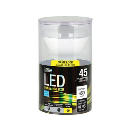 

Feit Electric 3435385 8 W Dimmable LED Light Bulb - Soft White- pack of 4