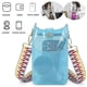 thumbnail image 3 of Bolso Hobo Diseñador Mini Transparente para Eventos Estadio Con Correa Ancha PVC Mujer, 3 of 9