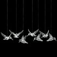 thumbnail image 3 of Uuiauoio Acrylic Birds Decorative Ceiling Hanging Ornaments Clear Hummingbird Christmas Ornaments Stage Wedding Decoration Home Decoration, Wedding Ceremony and Reception Hanging Decorations,, 3 of 3