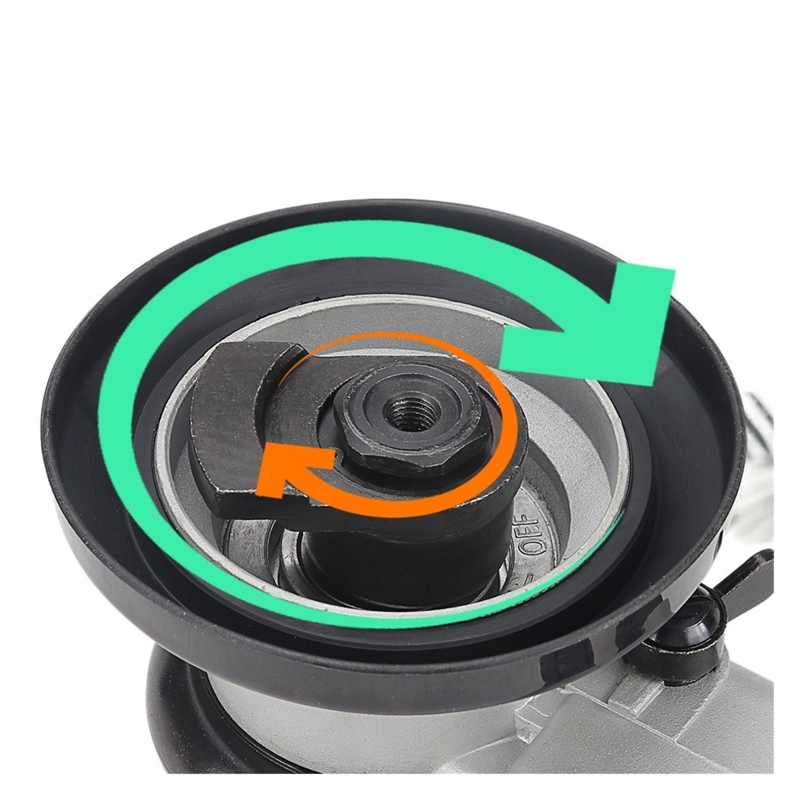 5" Pneumatic Random Orbital Palm Sander Polisher Air Powered Orbit Polisher Polishing Grinding Sanding 10000rpm ,Equipment Stability