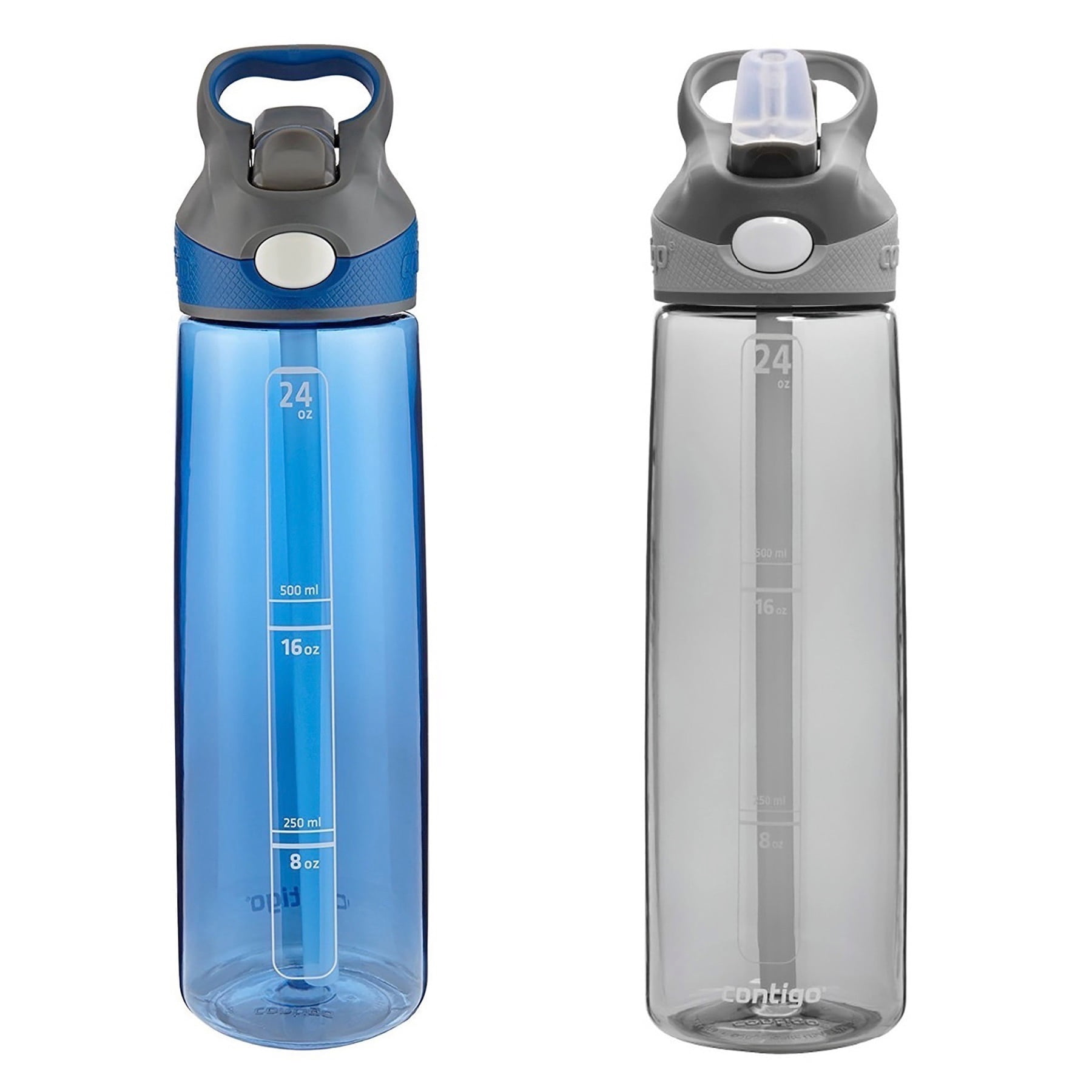 24 Oz Smoke Contigo ADH100A04 AUTOSPOUT Addison Water Bottle