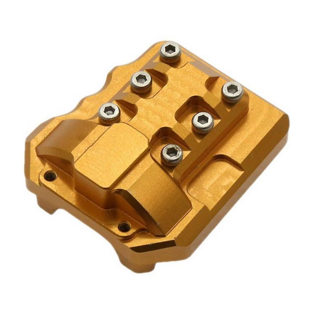 Cubierta de puente de metal Shaofei para Eje TRX4 coche de escalada 1/10 dorada