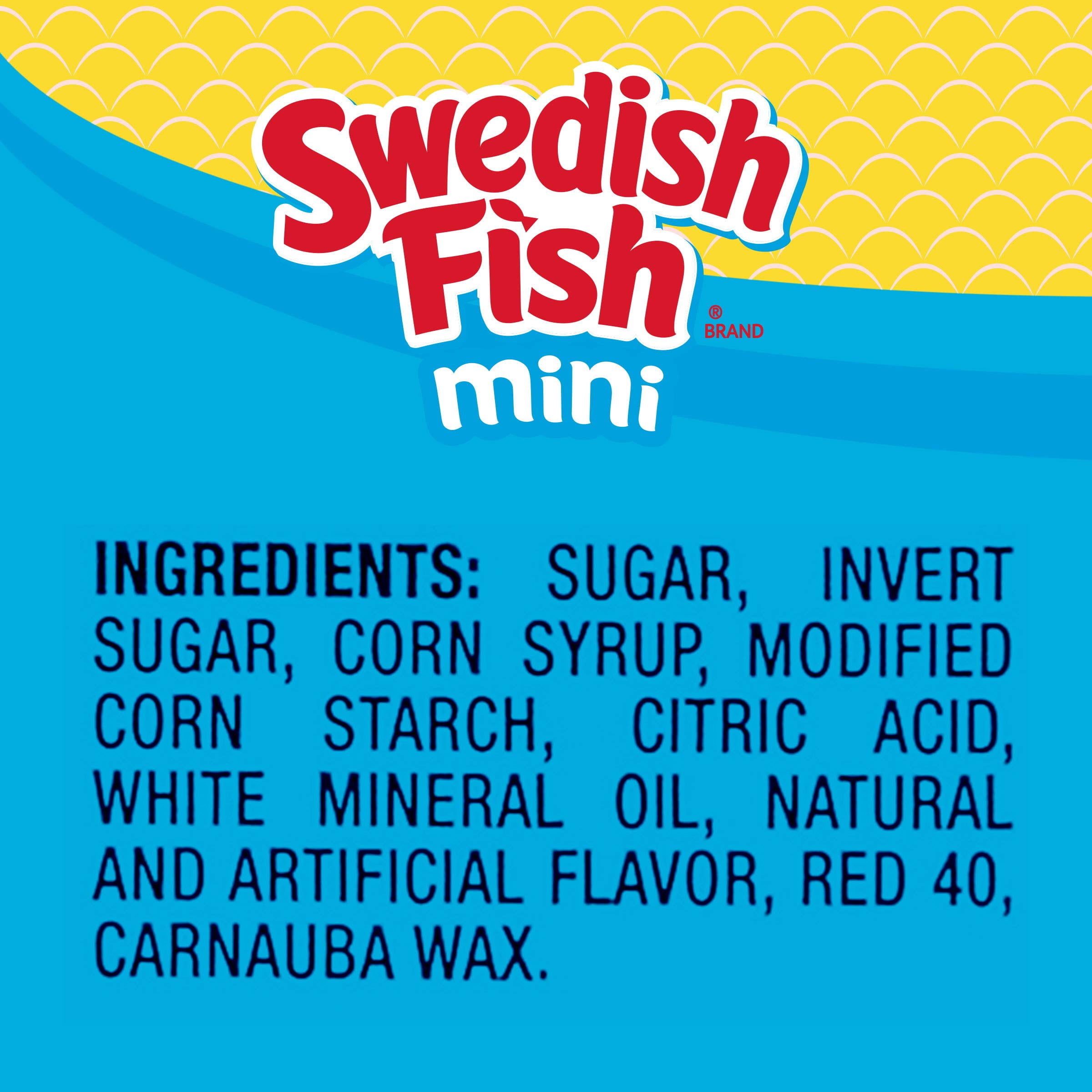 SWEDISH FISH Mini Soft & Chewy Candy, 5 lb Bag