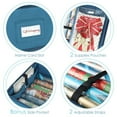 thumbnail image 4 of Hearth & Harbor Christmas Wrapping Paper & Holiday Accessories Storage Organizer Box Heavy Duty, 4 of 5