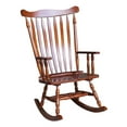 thumbnail image 4 of International Concepts Solid Wood Rocking Chair in Soft Cherry, 4 of 10