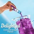 thumbnail image 5 of Crystal Light Drink Mix, 6 Pitcher Packets, for Flavorful Hydration and Shareable Refreshment, Concord Grape Artificially flavored, Zero Sugar, Low Calorie, 2.01 oz, 5 of 17