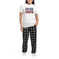 thumbnail image 5 of CafePress - Your Voice Matters Women's Light Pajamas - Women's Short Sleeve Print T-Shirt and Pants Light Cotton Pajama Set, 5 of 7