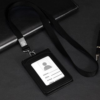 1PCS ID Card Holder Face Reel Lanyard Name Credit Card Holders Bank Card  Neck Strap Card ID Holders Identity Badge