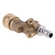 thumbnail image 1 of acoplador de pivote de conexión rápida Acoplador Pivotante de Boquilla de Lavadora 1/4 " Accesorios de Motosierras Jardín Carpintería, 1 of 7