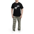 thumbnail image 5 of CafePress - Goat Meh Pajamas - Men's Dark Loose Fit Cotton Pajama Set, 5 of 7