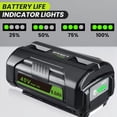 thumbnail image 5 of Mingsci 40V 6.0Ah Lithium-Ion Battery and Rapid Battery Charger OP401 for Ryobi 40 Vlot Power Tools OP4026 OP40602 OP4050 OP4040 OP4030, 5 of 7