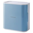 thumbnail image 1 of jifeng Adhesive Roll Storage Organizer Dispenser Box with Drawer Dustproof Toilet Paper Blue, 1 of 7