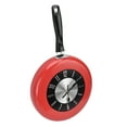 thumbnail image 3 of Frying Pan Wall Clock, Cool Cute Looking Kitchen Clock Decorative Hanging Clocks For Dining Room Bars, 3 of 8