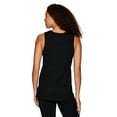 thumbnail image 3 of RBX Active Women's Tunic Ribbed Side Ultra Soft Tank Top, 3 of 4