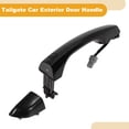 thumbnail image 4 of Manija de Puerta Exterior del Lado Derecho del Auto Unique Bargains No.82661F2200 para Hyundai Elantra Eco, Limited, SE, Sport, Value Edition 2017 Negro ABS 1 Juego, 4 of 6
