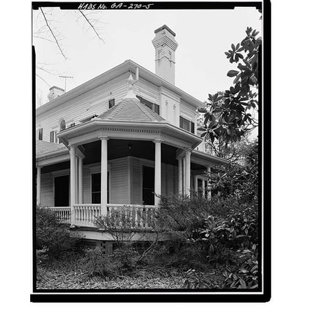 Historic Print, Lowe-Turner House, 88 Keys Ferry Street, McDonough, Henry County, GA - 5, 16" x 20"