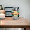 thumbnail image 7 of JAGASY Fishing Small Urn for Sister - Golden Urn for Ashes Adult Male & Female - Sunset Clouds Water Boat Decorative Urns - Mini Cremation Urns for Human Ashes keepsake - (3 Inch), 7 of 7