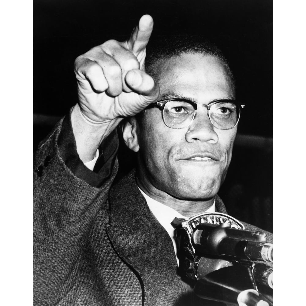 Malcolm X (1925-1965) Nborn Malcolm Little American Religious And ...