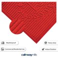 thumbnail image 6 of Calloway Mills 103142436 Poly Hello Indoor/Outdoor Mat, 24" x 36", Red, 6 of 6