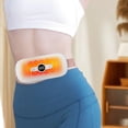 thumbnail image 1 of Dvkptbk Portable Heating Pad Heating Pad for Back with 6Heat and 6Vibration Massage Modes Portable Electric Fast Heating Belly Wrap Belt For Portable Heating Pad Home Essentials, 1 of 6