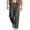 Gray, variant on Men’s Linen-Cotton Beach Pants - Solid Color Straight Leg Casual Trousers with 4 Pockets | Resort Vacation Lightweight Bottoms