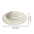HHGBAD Bathroom Sink Strainer Hair Catcher Set Includes Floor Drain