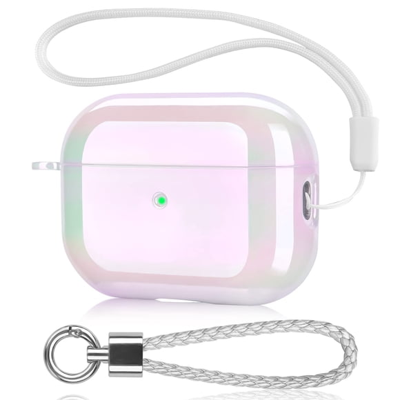 Funda AIRSPO AirPods Pro 2.ª generación, Clear Lasher, Hard PC