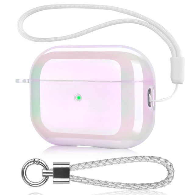 Funda AIRSPO AirPods Pro 2.ª generación, Clear Lasher, Hard PC