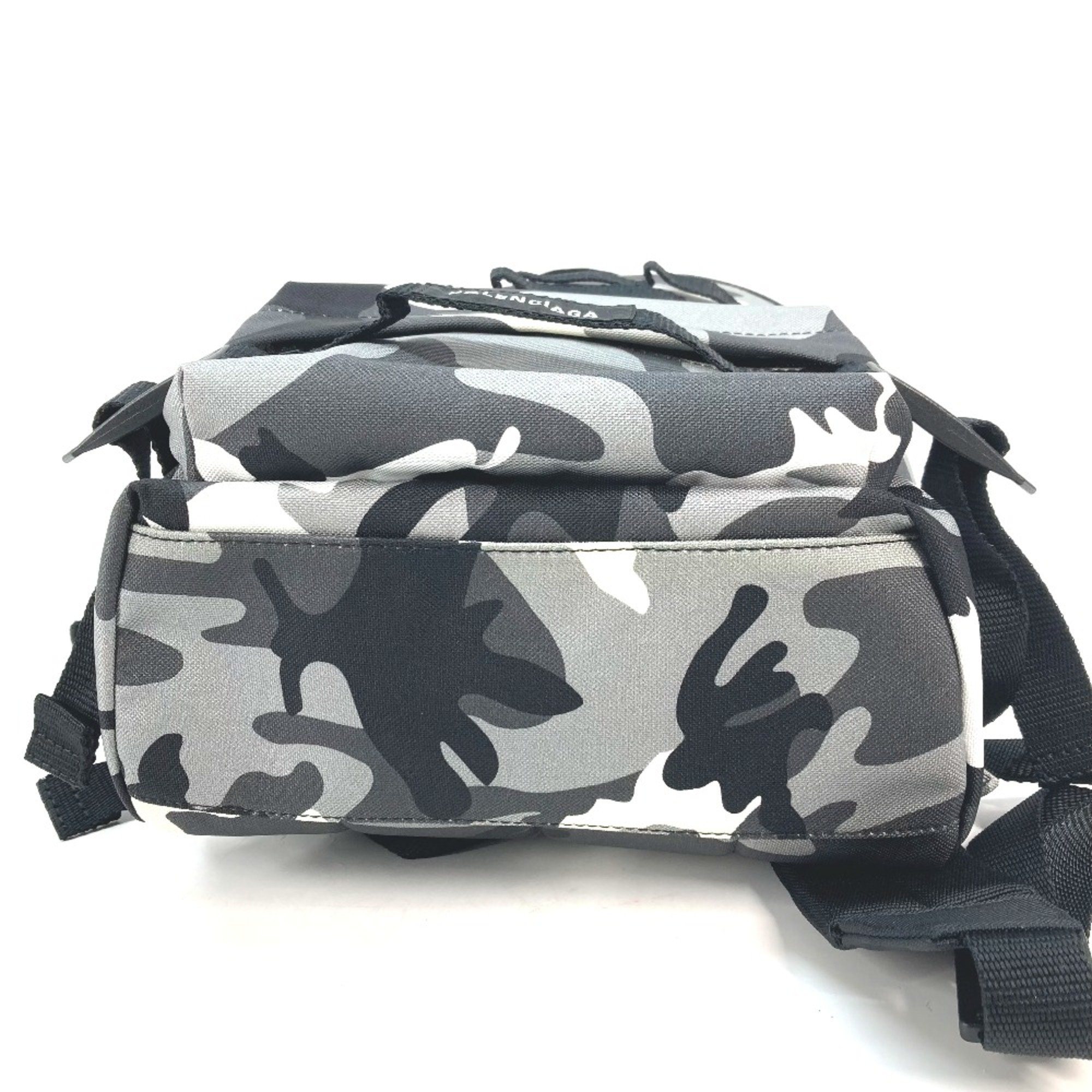 Pre-Owned Balenciaga 6440312 Camouflage camouflage Backpack  display picture 3