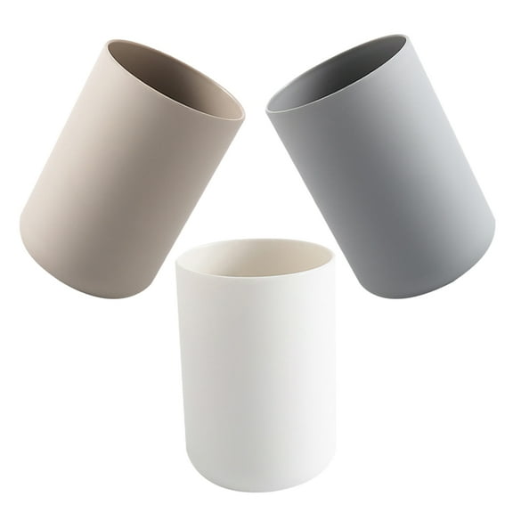 3 Pcs Mouthwash Cup Drinking Glasses Mouth Wash Cups Reusable Toothbrush Cups Toothpaste Holder Brush Container Travel