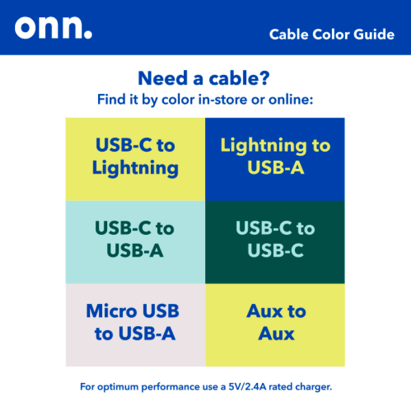 Onn Lightning to USB-A Cable, 10 Ft, MFI Certified, White photo 4