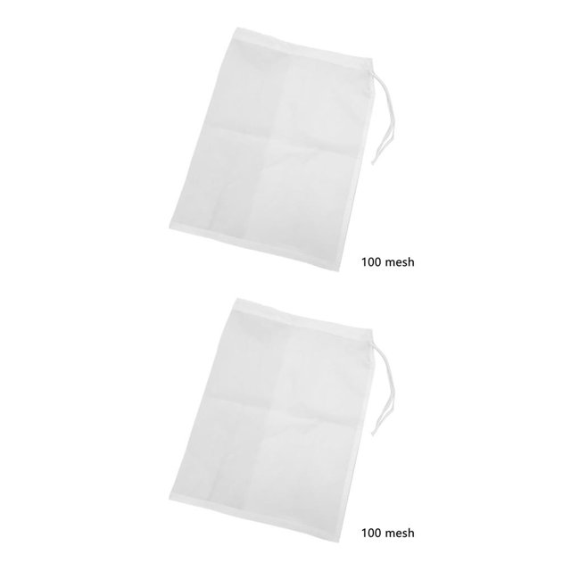 Monstrate Bolsa de leche de nuez Filtro de malla reutilizable Red Café Leche Té Fruta Jugo Vino Malla Cepa Hierba Filtro líquido Accesorios de Type1 NO1