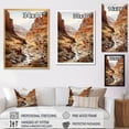 thumbnail image 4 of Designart "Journeying Endlessly in the Canyon I" Landscape & Nature Floater Framed Wall Decor, 4 of 7