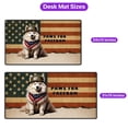 thumbnail image 5 of Freedom Paws Patriotic Samoyed Vintage Memorial Day Desk Mat Full Keyboard Mouse Pad Siberian Sammy Dog Lover Large Mousepad - 12006, 5 of 5
