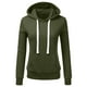 thumbnail image 1 of ICHUANYI Clearance Fashion Womens Casual Hoodies Sweatshirt Patchwork Ladies Hooded Blouse Pullove(Army Green, M) ICHUANYI WER2023081205800, 1 of 3