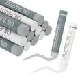 thumbnail image 1 of Uxcell Pasteles de Aceite Suaves, Crayones de Pastel de Aceite Vibrantes (Luz Blanca Gris, Paquete de 12), 1 of 6