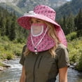 thumbnail image 2 of ibiyuan Solar Fan Hats for Woman Wide Brim Sun Hat Hat with Fans Solar Power Fishing Hat for Men 2-In Hands-Free Hats Fans Mens Sun Hat Waterproof Outdoor Hiking Camping Fishing, 2 of 4