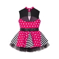 thumbnail image 4 of vastwit Robe Tutu de Ballet à Pois pour Filles, Justaucorps de Gymnastique de Danse, Costume de Performance Hotpin 6, 4 of 7