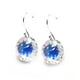 thumbnail image 4 of Juego de aretes y cadena con dije corte Classic ZVEZDA plata mexicana ley .925 cristal Swarovski 14mm, 4 of 5
