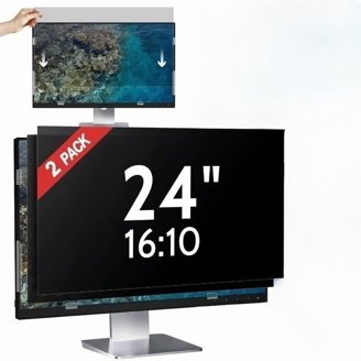 Magnetic privacy screen filter for computer monitor