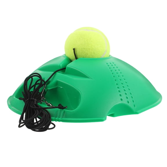 HOOWIFFY Stable Base Tennis Training Aid in Green for Practice and Travel - 1 Set Tennis Accessory