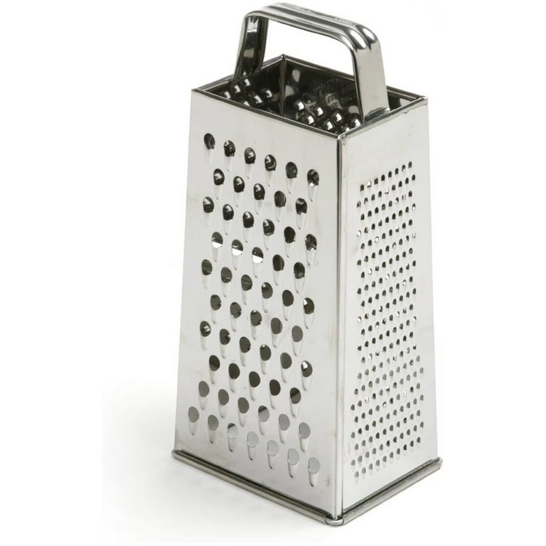 9’’ Cheese Grater Box Sided Cheese Shredder Stainless Steel Kitchen Tool